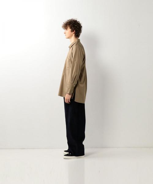 ESSAY(エッセイ)の「<ESSAY> CU/COTTON SHIRT/シャツ(シャツ/ブラウス・メンズ・ブラウン/ライラック・SMALL/MEDIUM)」の7枚目の写真