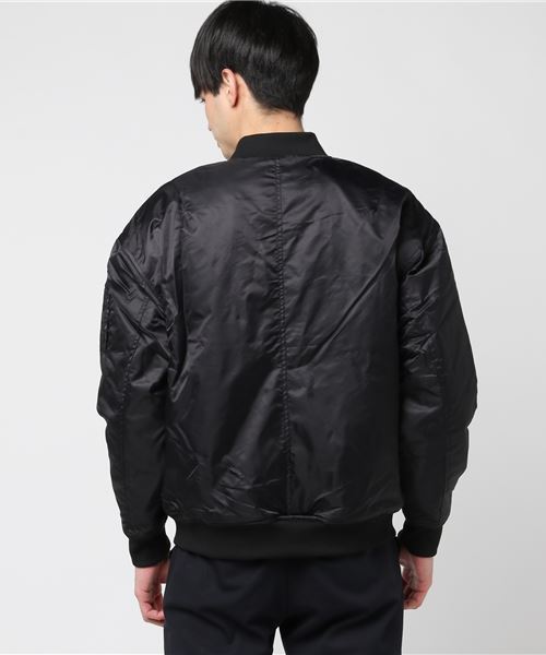 VENCEEXCHANGE(ヴァンスエクスチェンジ)の「ヘビーナイロンツイルBIGMA-1 (MA-1・メンズ・ブラック/オリーブ/ライトカーキ・MEDIUM/LARGE)」の4枚目の写真