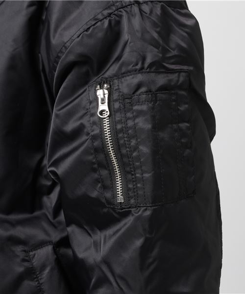 VENCEEXCHANGE(ヴァンスエクスチェンジ)の「ヘビーナイロンツイルBIGMA-1 (MA-1・メンズ・ブラック/オリーブ/ライトカーキ・MEDIUM/LARGE)」の7枚目の写真