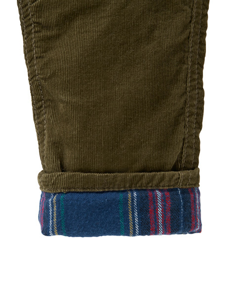 DOUBLE_B（ダブルビー）の「腿にサガラ刺繍☆裏地つきパンツ（デニムパンツ・キッズ・ベージュ/カーキ/インディゴブルー・110cm/100cm）」の13枚目の写真