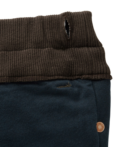 DOUBLE_B（ダブルビー）の「腿にサガラ刺繍☆裏地つきパンツ（デニムパンツ・キッズ・ベージュ/カーキ/インディゴブルー・110cm/100cm）」の14枚目の写真