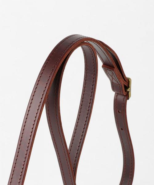 ドクターマーチン　ショルダーバッグ　レザーサッチェルバッグ　ダークブラウン ドクターマーチン レザー サッチェル バッグ 2WAY (Dr.Martens