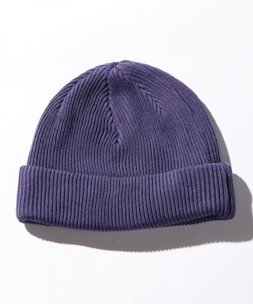 MONKEY TIME(モンキータイム)の「<monkey time> A/C SHORT BEANIE/ショートビーニー(ニットキャップ/ビーニー・メンズ・グレー/ブラック/ベージュ/ネイビー/パープル・FREE)」の5枚目の写真