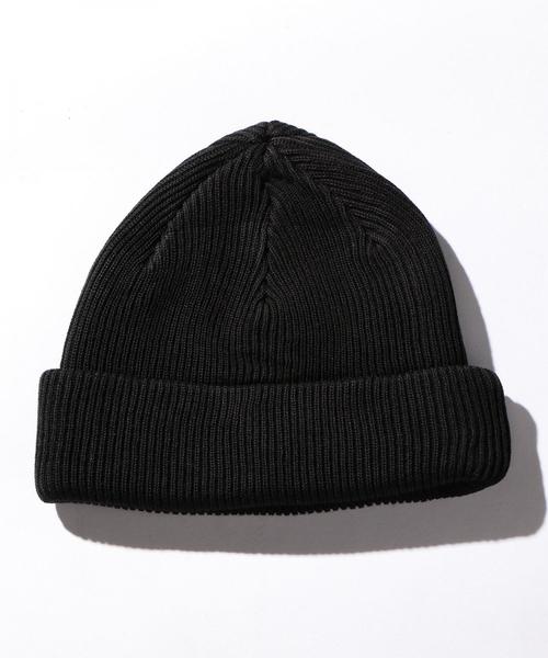 MONKEY TIME(モンキータイム)の「<monkey time> A/C SHORT BEANIE/ショートビーニー(ニットキャップ/ビーニー・メンズ・グレー/ブラック/ベージュ/ネイビー/パープル・FREE)」の2枚目の写真