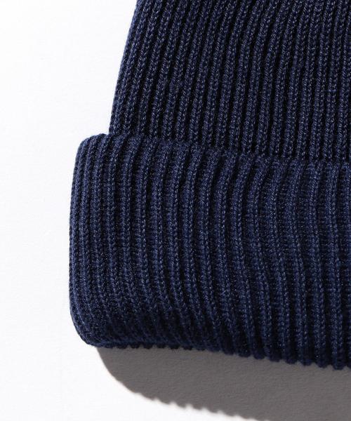 MONKEY TIME(モンキータイム)の「<monkey time> A/C SHORT BEANIE/ショートビーニー(ニットキャップ/ビーニー・メンズ・グレー/ブラック/ベージュ/ネイビー/パープル・FREE)」の8枚目の写真
