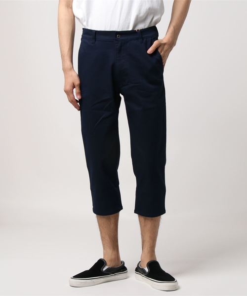 KRIFF MAYER(クリフメイヤー)の「ストレッチクロップドパンツ(チノパンツ・メンズ・ブラック/ベージュ/ネイビー/カーキ・SMALL/MEDIUM/LARGE/X-LARGE)」の10枚目の写真