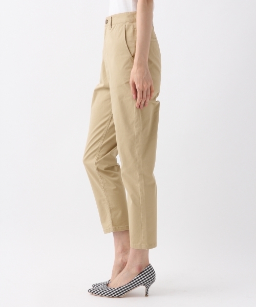 BLISS POINT（ブリスポイント）の「チノテーパードパンツ/793874（チノパンツ・レディース・カーキ/ネイビー/ベージュ/グリーン・LARGE/MEDIUM/SMALL）」の10枚目の写真