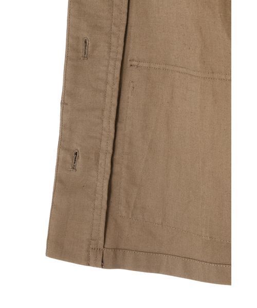 N.(N. Natural Beauty Basic)(エヌエヌナチュラルビューティーベーシック)の「サファリジャケット(ミリタリージャケット・レディース・ブラウン/カーキ・MEDIUM)」の22枚目の写真