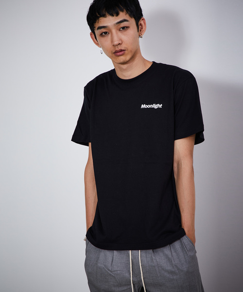 FACTOTUM(ファクトタム)の「【FACTOTUM】別注MoonlightバックプリントTee(Tシャツ/カットソー・メンズ・ホワイト/ブラック・44/46/48)」の1枚目の写真