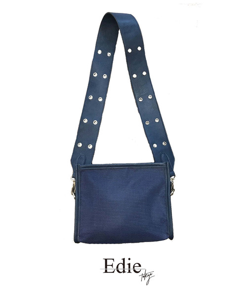 LIPSTAR（リップスター）の「【Edie Tokyo】メッシュワンショルダーバッグ（ショルダーバッグ・レディース・ブラック/ネイビー・M）」の14枚目の写真