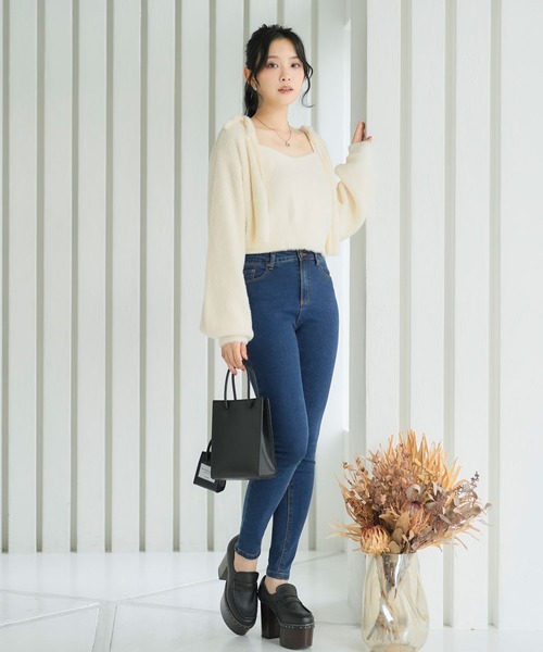 専用サイレント バイ ダミールドマ 新品 スキニーデニムパンツ Sダミールドーマ セール】極伸び超ストレッチスキニーデニム（デニムパンツ