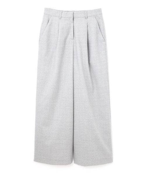 NATURAL BEAUTY BASIC（ナチュラルビューティーベーシック）の「【Oggi 11月号掲載】60/2ハイカウントサキソニーワイドPN（その他パンツ・レディース・ベージュ/ネイビー/グレー・SMALL/MEDIUM/X-SMALL）」の21枚目の写真