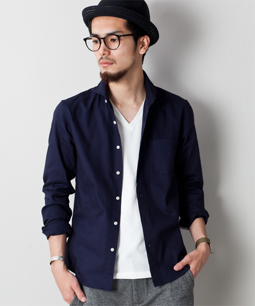 NANO universe(ナノユニバース)の「ミラクルコットンOXSH L/S(シャツ/ブラウス・メンズ・ホワイト/サックスブルー/ネイビー・SMALL/MEDIUM/LARGE/X-LARGE)」の3枚目の写真