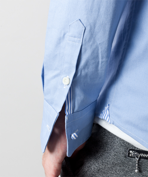 NANO universe(ナノユニバース)の「ミラクルコットンOXSH L/S(シャツ/ブラウス・メンズ・ホワイト/サックスブルー/ネイビー・SMALL/MEDIUM/LARGE/X-LARGE)」の13枚目の写真