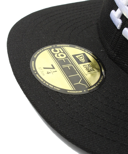 NEW ERA（ニューエラ）の「WEGO/59FIFTY LAロゴキャップ（キャップ・メンズ・ブラック・SMALL/MEDIUM/LARGE）」の6枚目の写真