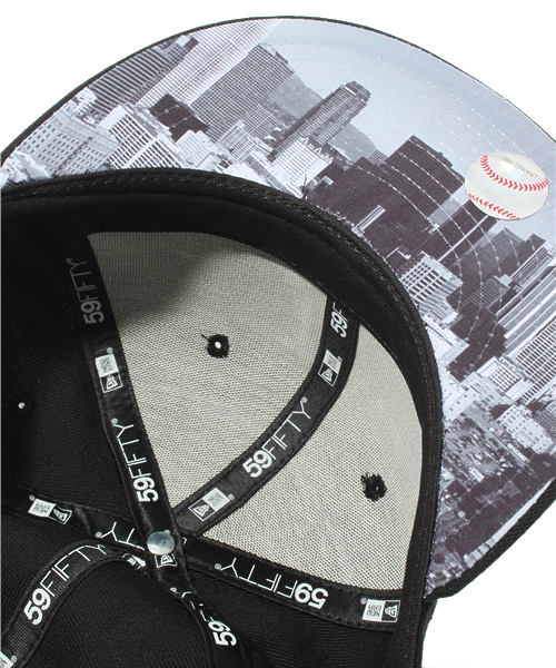 NEW ERA（ニューエラ）の「WEGO/59FIFTY LAロゴキャップ（キャップ・メンズ・ブラック・SMALL/MEDIUM/LARGE）」の7枚目の写真