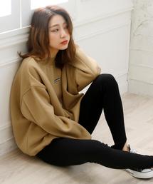 Girly Doll（ガーリードール）の「裏起毛 ルーズ ロゴトレーナー（スウェット・メンズ）」