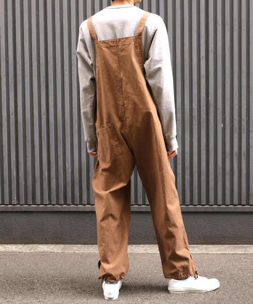 GREEN BOWL（グリーンボウル）の「GREEN BOWL Deck Overall/グリーンボウル デッキ オーバーオール（サロペット/オーバーオール・メンズ・カーキ/チャコールグレー/ベージュ/ネイビー/ブラウン/ブルー系その他・FREE）」の13枚目の写真