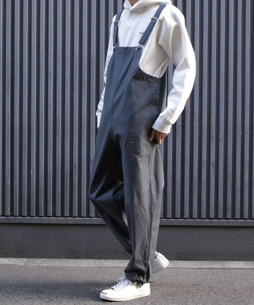 GREEN BOWL（グリーンボウル）の「GREEN BOWL Deck Overall/グリーンボウル デッキ オーバーオール（サロペット/オーバーオール・メンズ・カーキ/チャコールグレー/ベージュ/ネイビー/ブラウン/ブルー系その他・FREE）」の11枚目の写真