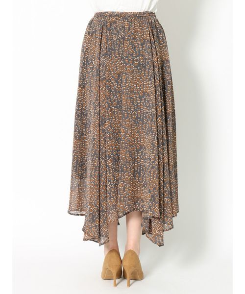 Ungrid(アングリッド)の「シフォンイレヘムスカート(スカート・レディース・グレー/イエロー・FREE)」の14枚目の写真