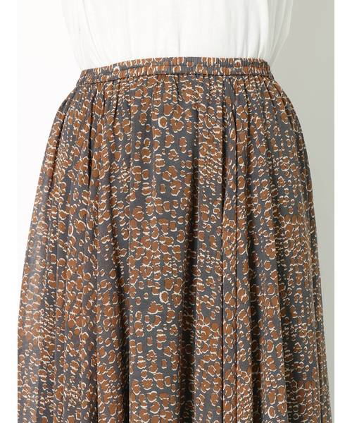 Ungrid(アングリッド)の「シフォンイレヘムスカート(スカート・レディース・グレー/イエロー・FREE)」の15枚目の写真