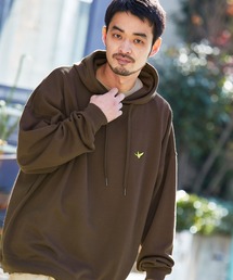 Mark Gonzales/マークゴンザレス MONO-MART別注ロゴ刺繍 オーバーサイズ プルオーバーパーカー