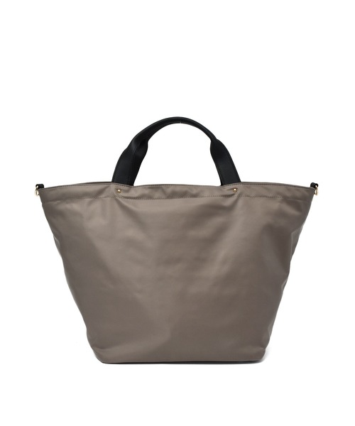 VitaFelice（ヴィータフェリーチェ）の「本革ハンドル2wayビッグナイロントートバッグ（ボストンバッグ・レディース・ブラック/チャコールグレー/ネイビー/パープル/ベージュ系その他・FREE）」の14枚目の写真