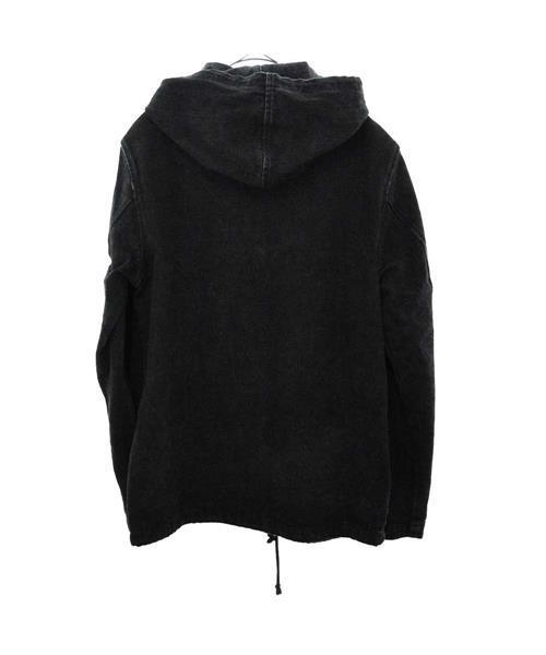 ブランド古着】デニム フード コーチ ジャケット ジップアップパーカー