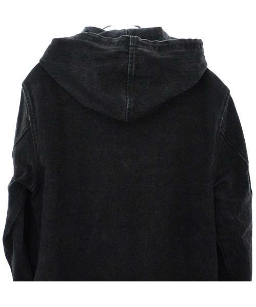 ブランド古着】デニム フード コーチ ジャケット ジップアップパーカー