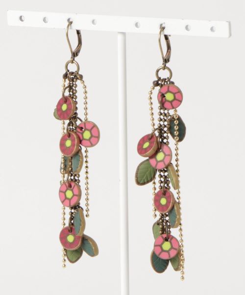 tone(トーン)の「【macree】macreeお花畑ピアス(ピアス(両耳用)・レディース・ピンク/その他1・FREE)」の1枚目の写真