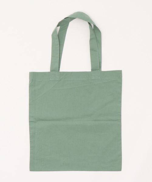 KOBE LETTUCE（コウベレタス）の「ロゴプリントスクエアエコバッグ（エコバッグ/サブバッグ・レディース・オフホワイト/ライトカーキ/ブラック・FREE）」の10枚目の写真