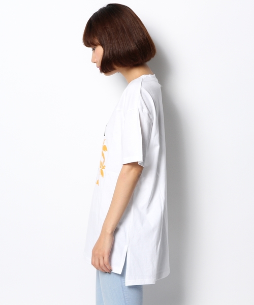 DANCE LB-03(ダンス エルビー・ゼロスリー)の「HOT Tシャツ(Tシャツ/カットソー・レディース・ホワイト系/ブラック系/オレンジ系・FREE)」の5枚目の写真