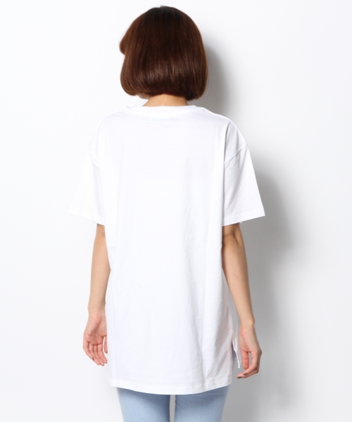 DANCE LB-03(ダンス エルビー・ゼロスリー)の「HOT Tシャツ(Tシャツ/カットソー・レディース・ホワイト系/ブラック系/オレンジ系・FREE)」の6枚目の写真