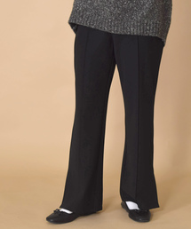 w closet | ツイルカットジョーゼットセミフレアパンツ(その他パンツ)