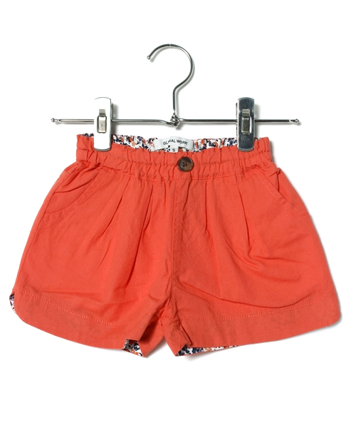 GLOBAL WORK（グローバルワーク）の「【GLOBAL WORK】ムジガラチノショーツ/545789（チノパンツ・キッズ・ホワイト/レッド/ブルー/ピンク・LARGE/MEDIUM/SMALL/X-LARGE）」の4枚目の写真