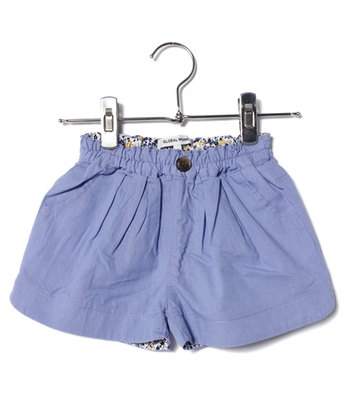 GLOBAL WORK（グローバルワーク）の「【GLOBAL WORK】ムジガラチノショーツ/545789（チノパンツ・キッズ・ホワイト/レッド/ブルー/ピンク・LARGE/MEDIUM/SMALL/X-LARGE）」の2枚目の写真