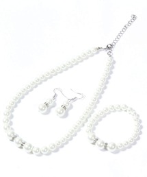Cinderella | パールネックレス3点セット(ピアス(両耳用))