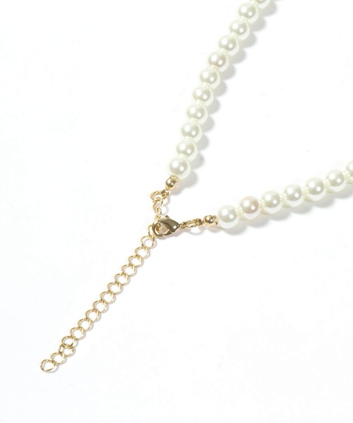 Cinderella（シンデレラ）の「パーティーアクセサリー ネックレス ブレスレット ピアス セット フェイクパール シンプル（ピアス（両耳用）・レディース・シルバー/ゴールド・ONE SIZE）」の10枚目の写真