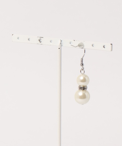 Cinderella（シンデレラ）の「パーティーアクセサリー ネックレス ブレスレット ピアス セット フェイクパール シンプル（ピアス（両耳用）・レディース・シルバー/ゴールド・ONE SIZE）」の15枚目の写真