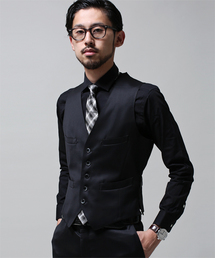 NANO universe | シルク混ベネシャンベスト(ベスト)