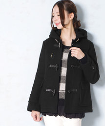 NANO universe | ハードメルトンショートダッフルコート(ダッフルコート)