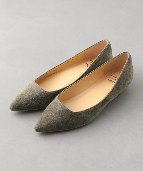 ODETTE E ODILE（オデットエオディール）の「O ポインテッドウェッジ パンプス20〇↓↑（パンプス・レディース・ブラック/グレー/シルバー/ケリー/ブラウン・24cm/24.5cm/21.5cm/23.5cm/22.5cm/22cm/23cm/25cm）」の3枚目の写真