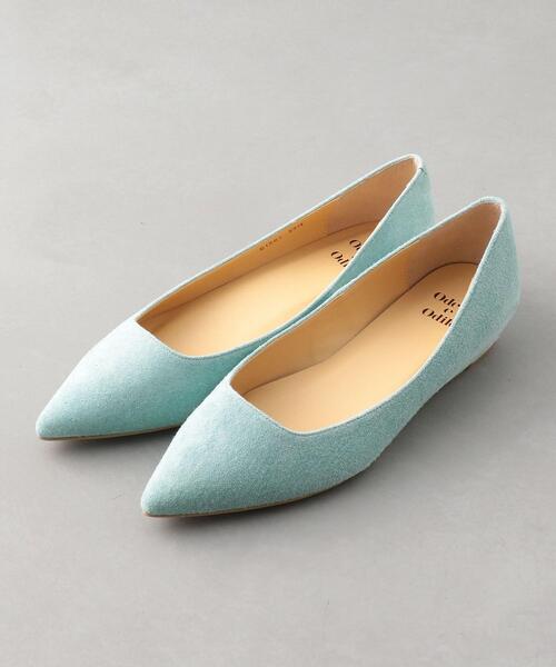 ODETTE E ODILE（オデットエオディール）の「O ポインテッドウェッジ パンプス20〇↓↑（パンプス・レディース・ブラック/グレー/シルバー/ケリー/ブラウン・24cm/24.5cm/21.5cm/23.5cm/22.5cm/22cm/23cm/25cm）」の5枚目の写真