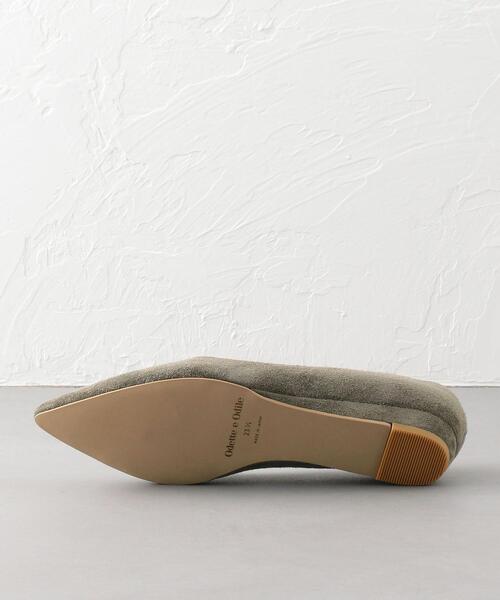 ODETTE E ODILE（オデットエオディール）の「O ポインテッドウェッジ パンプス20〇↓↑（パンプス・レディース・ブラック/グレー/シルバー/ケリー/ブラウン・24cm/24.5cm/21.5cm/23.5cm/22.5cm/22cm/23cm/25cm）」の9枚目の写真