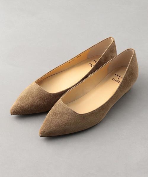 ODETTE E ODILE（オデットエオディール）の「O ポインテッドウェッジ パンプス20〇↓↑（パンプス・レディース・ブラック/グレー/シルバー/ケリー/ブラウン・24cm/24.5cm/21.5cm/23.5cm/22.5cm/22cm/23cm/25cm）」の6枚目の写真