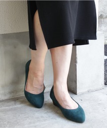 Liberty Doll / 3.5cmウエッジヒール ポインテッドトゥパンプス 美脚 歩きやすい 疲れにくい 通勤 フォーマル デイリー(1120)