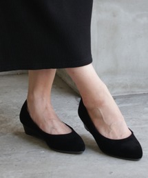 Liberty Doll / 3.5cmウエッジヒール ポインテッドトゥパンプス 美脚 歩きやすい 疲れにくい 通勤 フォーマル デイリー(1120)
