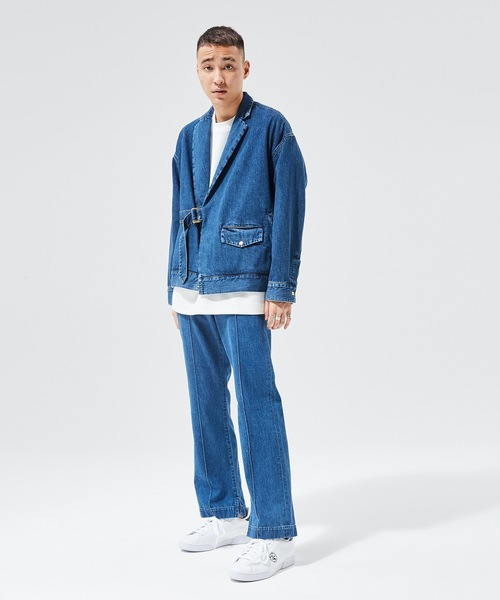 CULLNI（クルニ）の「2020秋冬 デニムタイロッケンジャケット 