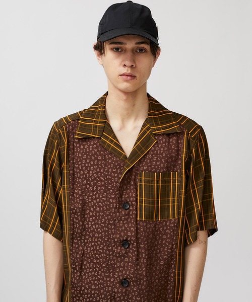 liberum（リベルム）の「【LIBERUM】ハイブリッドOPシャツ / 2020SS SH07（シャツ/ブラウス・メンズ・ネイビー/ブラウン・2/1）」の6枚目の写真