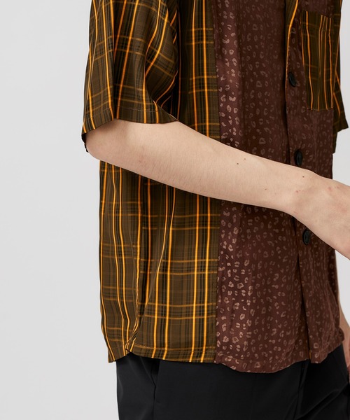 liberum（リベルム）の「【LIBERUM】ハイブリッドOPシャツ / 2020SS SH07（シャツ/ブラウス・メンズ・ネイビー/ブラウン・2/1）」の7枚目の写真